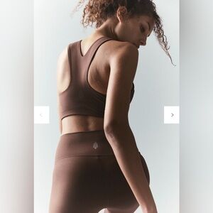 FP Movement Win Win Sports Bra in Cocoa Size M